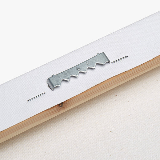 Detalle de cuadro personalizado con acabado profesional | Detail of custom canvas with professional finish