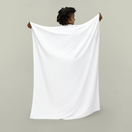 Manta de felpa de terciopelo personalizable con foto | Custom velvet fleece blanket with photo