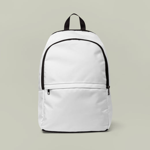 Mochila personalizable con foto impresa – vista frontal | Custom backpack with printed photo