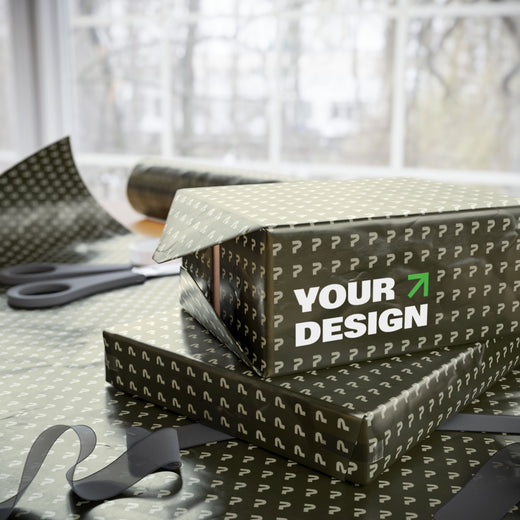 Papel de regalo personalizado con foto o patrón | Personalized gift wrap with photo or pattern