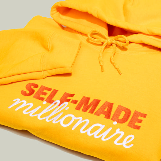 Sudadera personalizable de algodón – vista trasera | Custom cotton sweatshirt back view